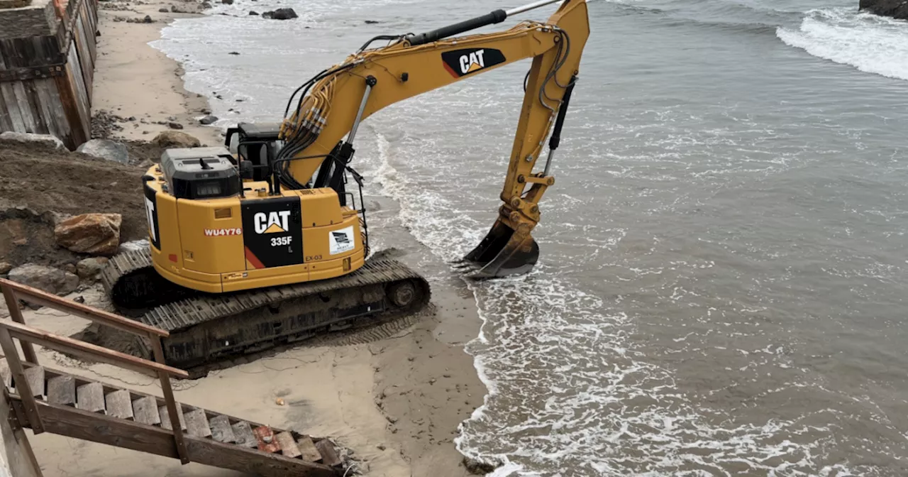 Malibu homeowner accused of stealing sand has done so before, coastal commission says