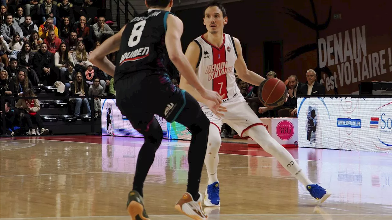 Basket-ball (Pro B) : face à Boulazac, Denain n’a jamais trouvé la solution