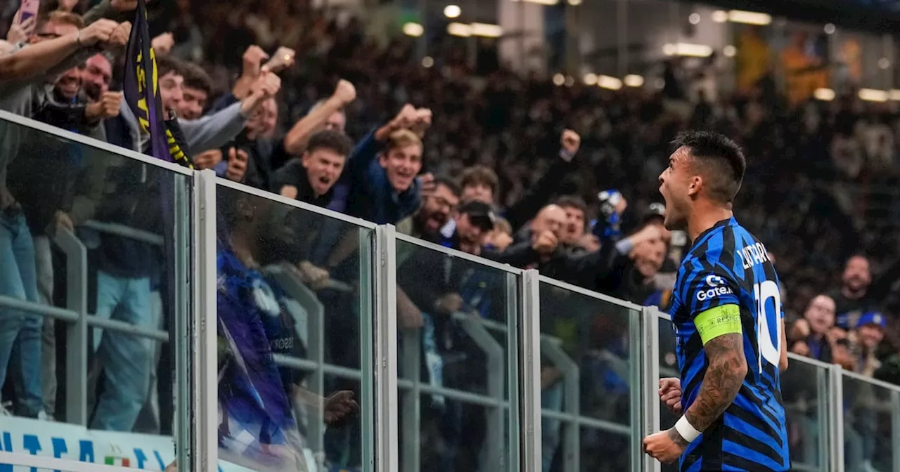 El martes de Champions League: varias goleadas y un festejo de Lautaro Martínez