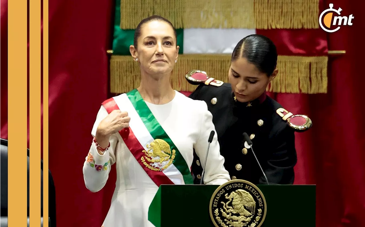 Así fue el discurso de Claudia Sheinbaum, primera presidenta de México: 'No llego sola, llegamos todas'