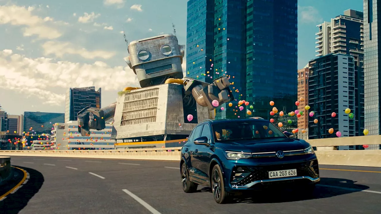 Globos, piñatas y robots ponen a prueba la seguridad de Volkswagen en este mágico spot