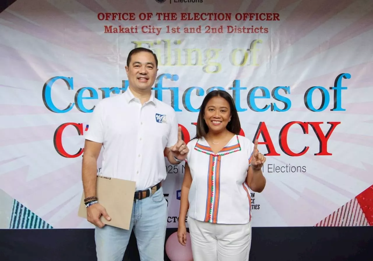 Nancy Binay files COC for mayor of Makati City