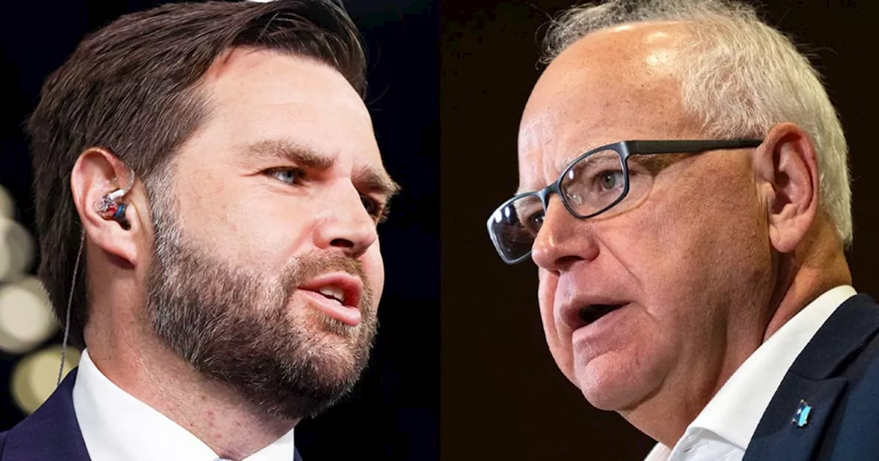 JD Vance versus Tim Walz is the rare vice presidential debate that actually matters