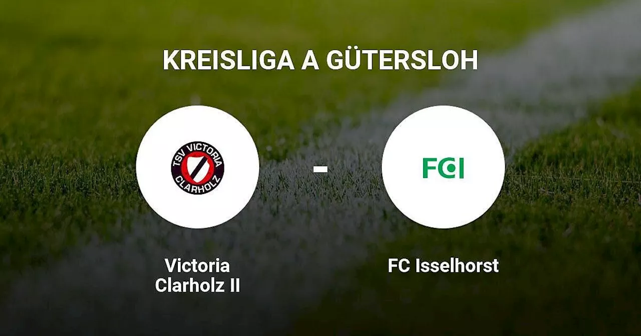 Victoria Clarholz II im Spiel gegen FC Isselhorst deutlich dominierend