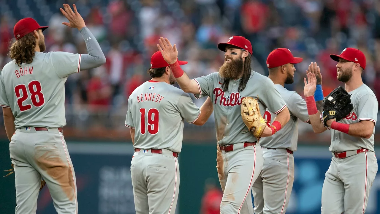 Phillies Clinch NL East Title, Await Brewers-Mets Winner in Divisional Series