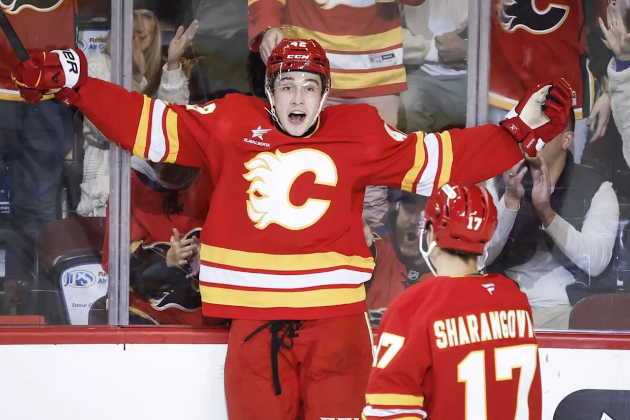 Honzek, Kadri help hot Flames beat Kraken 4-3 in OT