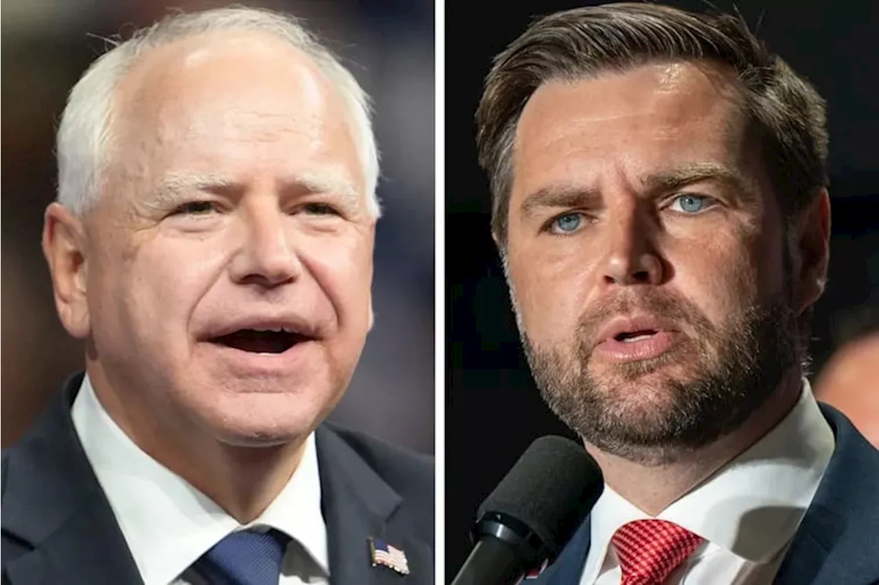 Vice presidential debate: Start time, moderator, how to watch and stream faceoff between Walz and Vance