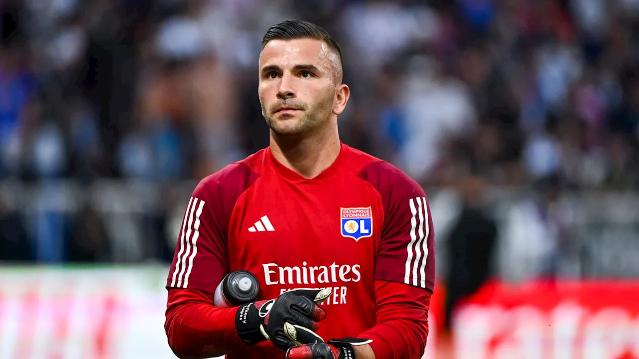 OL: Anthony Lopes a refusé cet été d'être numéro 2 à Liverpool