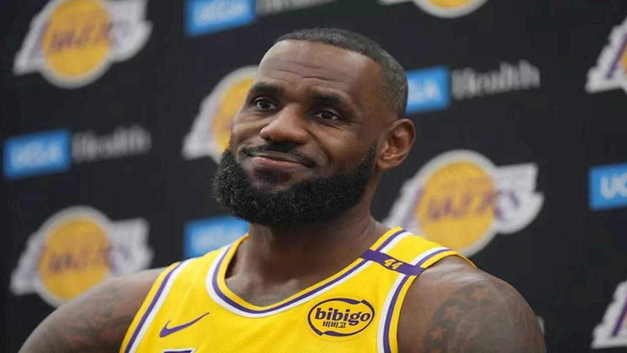 'Pure joy' for LeBron James as Bronny joins him on Lakers - SABC News