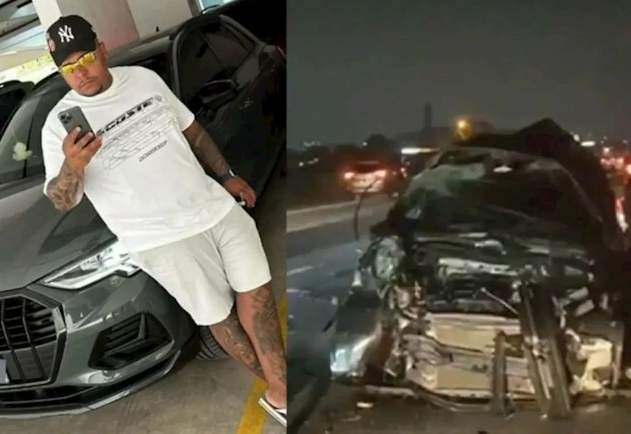 MC Robertinho morre em acidente de carro após colisão com outro veículo