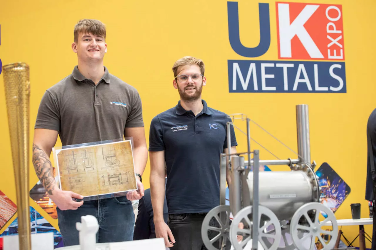 Bridgnorth Aluminium apprentices on track at UK Metals Expo