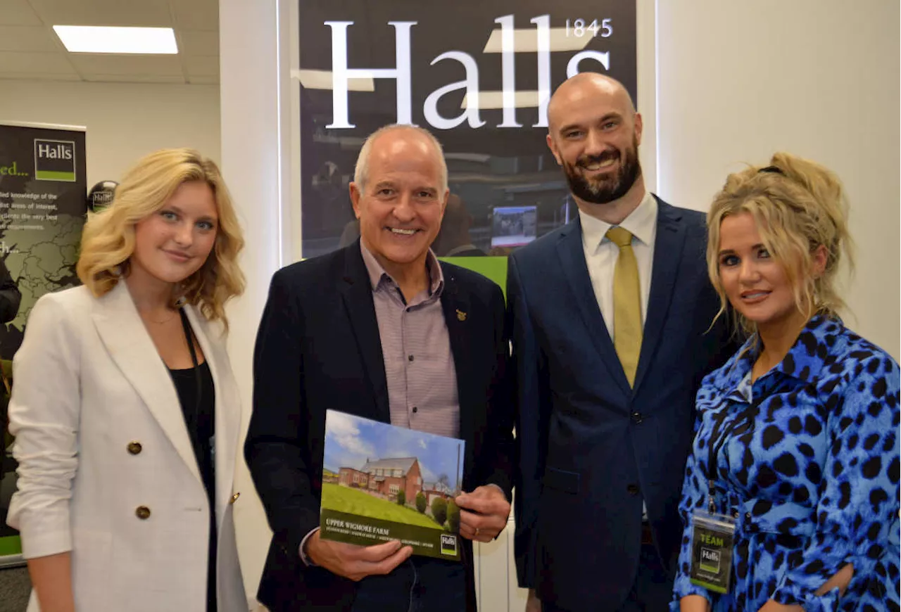 Wolves legend Steve Bull opens Halls’ new Wellington estate agency office