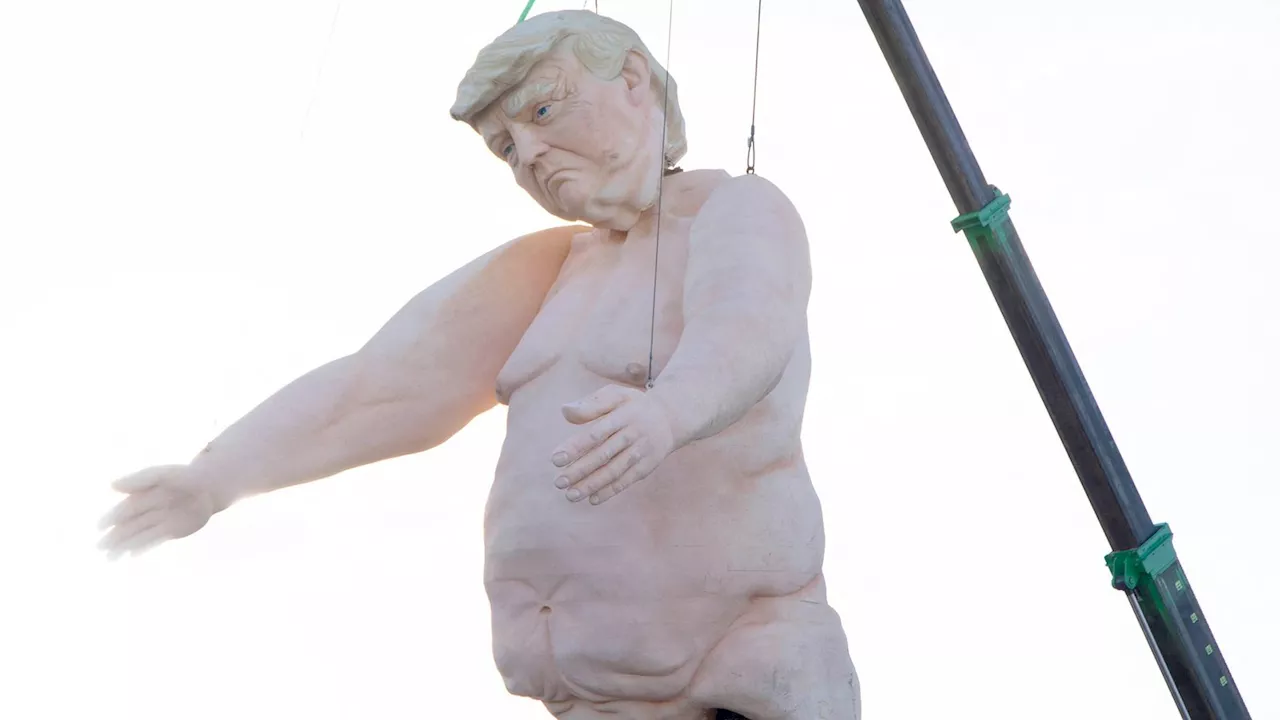 Naked Donald Trump statue near Las Vegas branded 'deplorable'