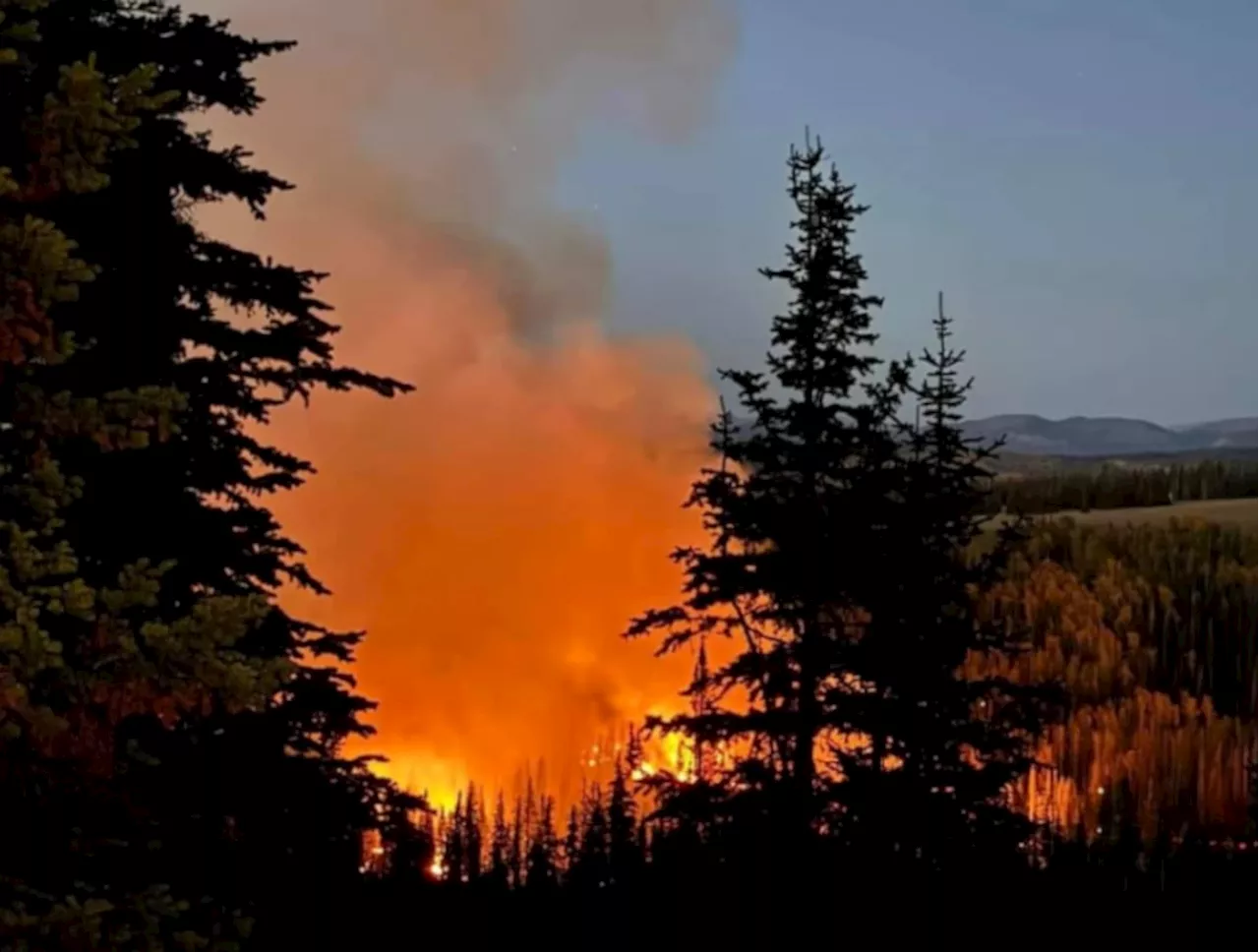 Yellow Lake Fire was human-caused, Highway 35 remains closed