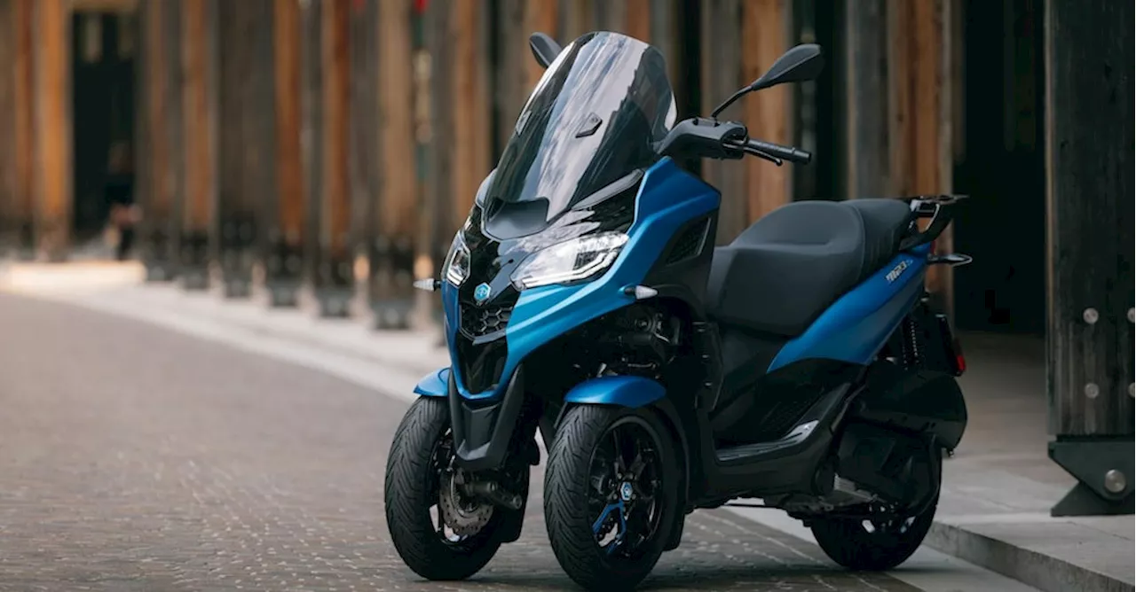 Piaggio Mp3, debutta la nuova versione 310: lo scooter a tre ruote si rinnova