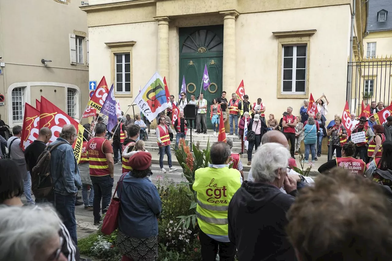 Grève du 1er octobre dans les Landes : 280 personnes ont manifesté à Mont-de-Marsan