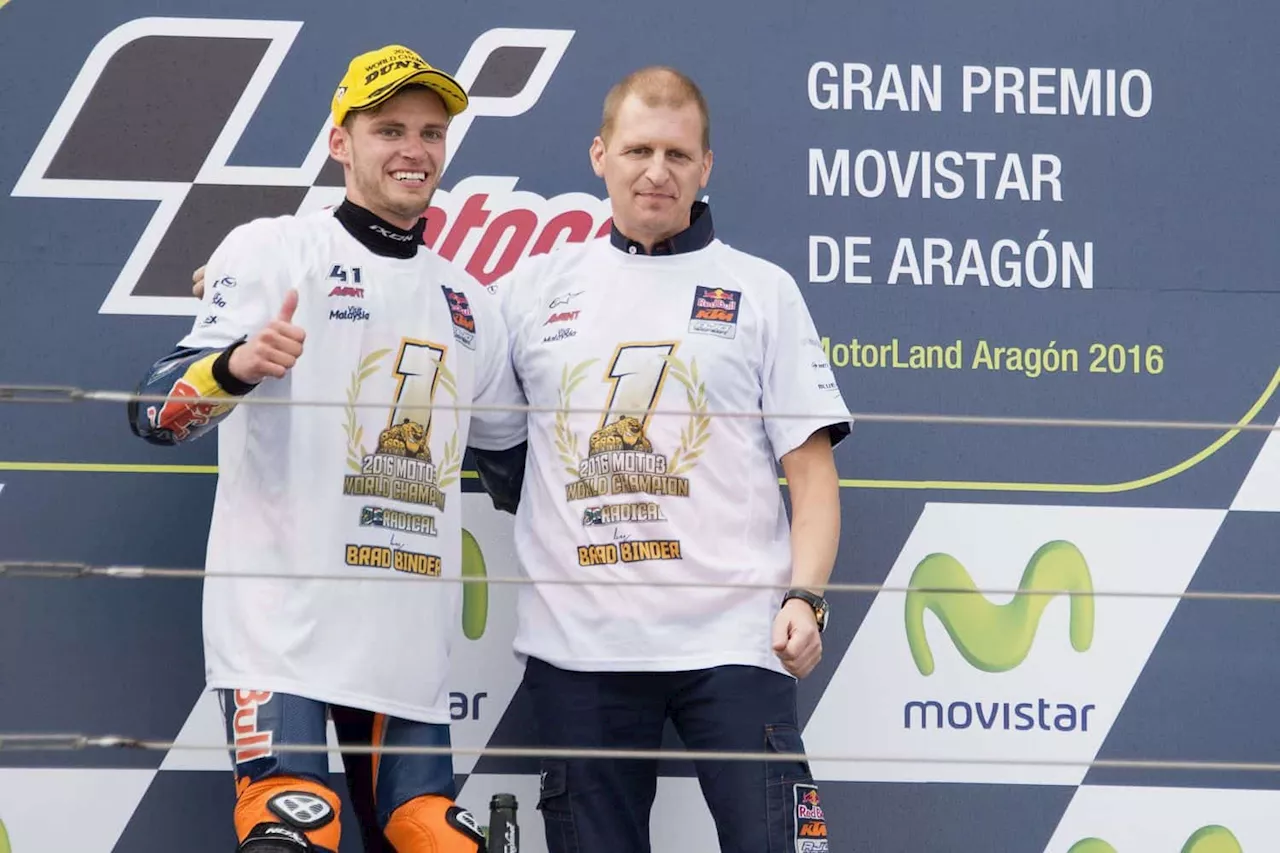 Brad Binder reunites with KTM ally Aki Ajo for 2025 MotoGP season