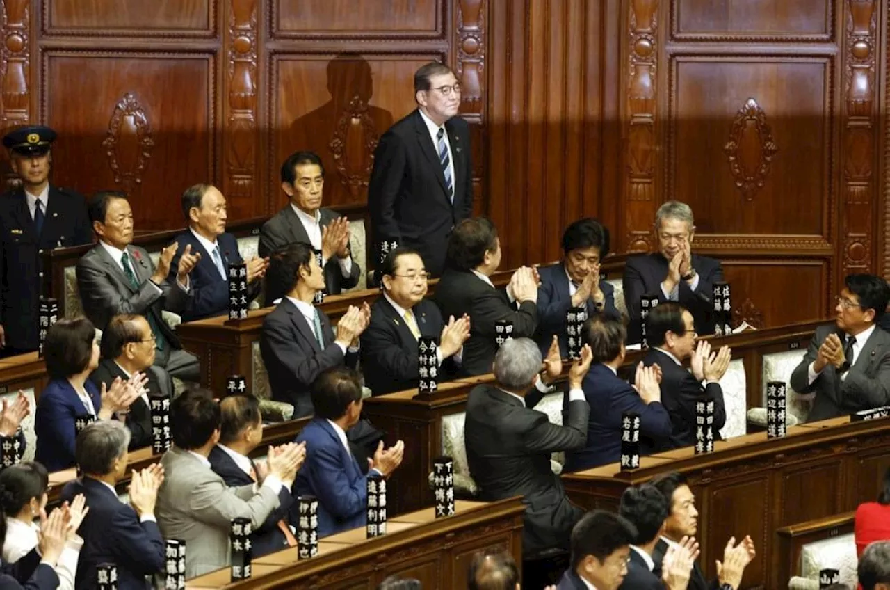 Japan lawmakers OK Ishiba as new premier