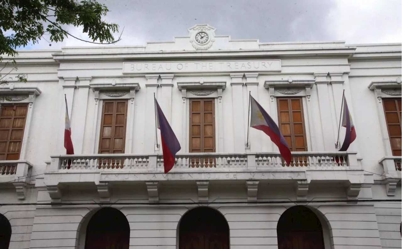 Outstanding NG debt slightly lower at P15.55T