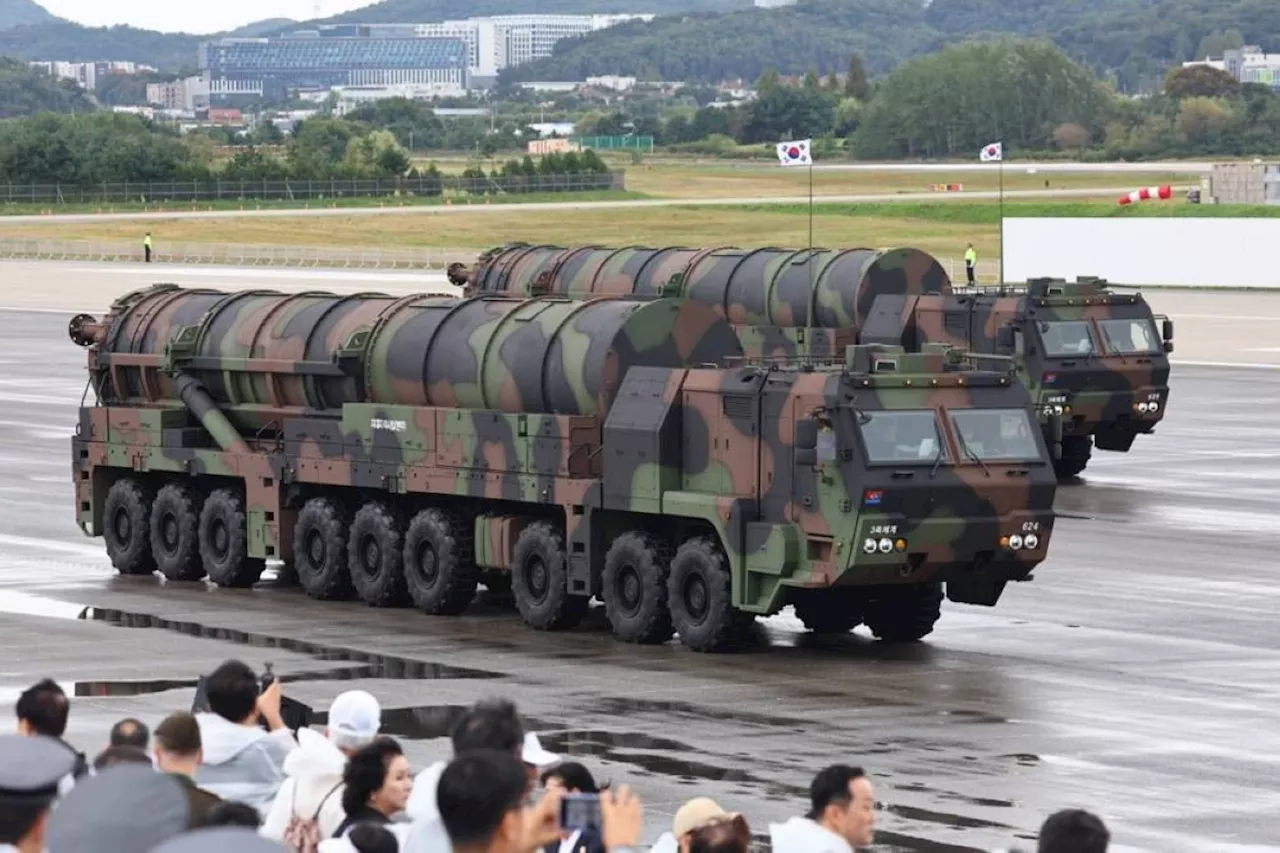 SKorea bares most powerful missile, warns NKorea