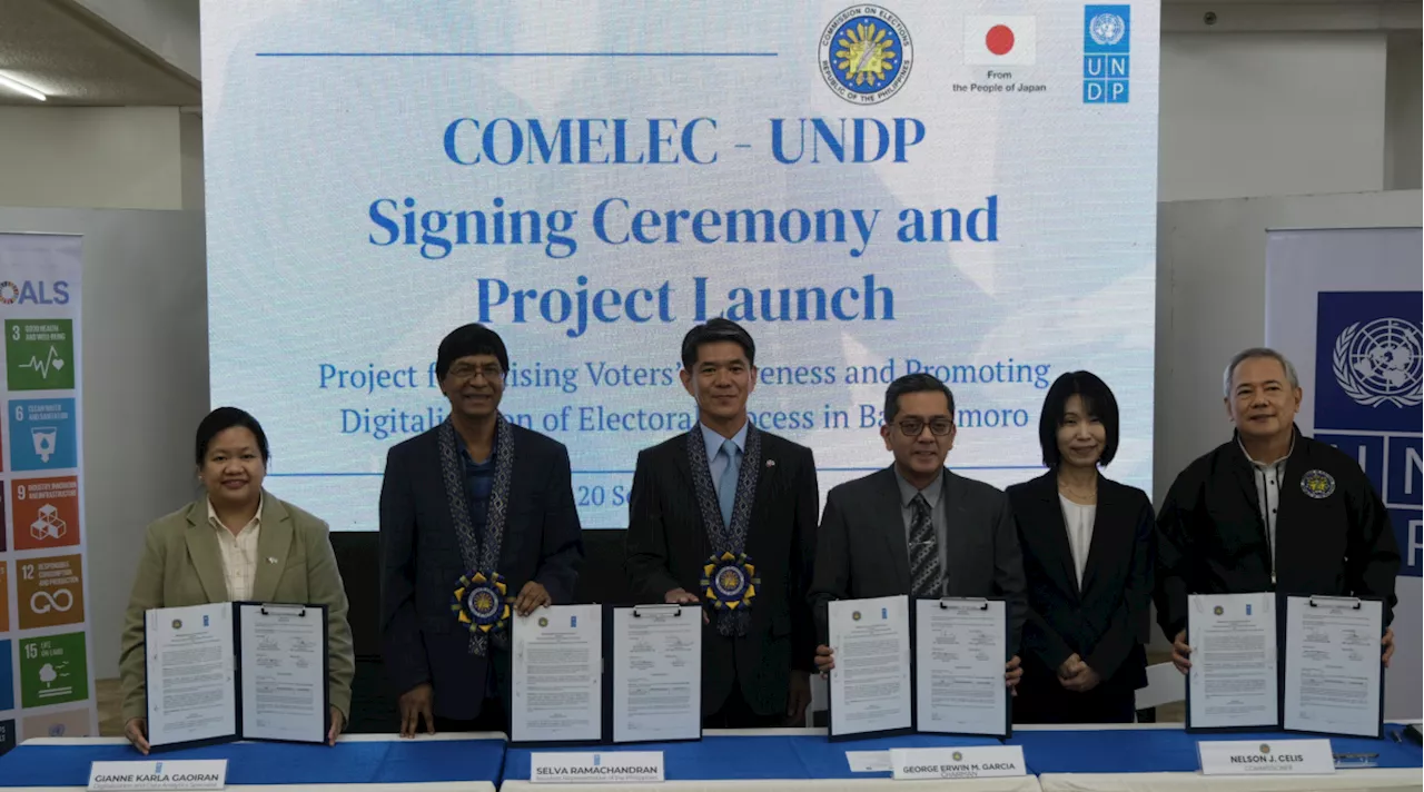 UNDP, Comelec partner anew for electoral digitalization