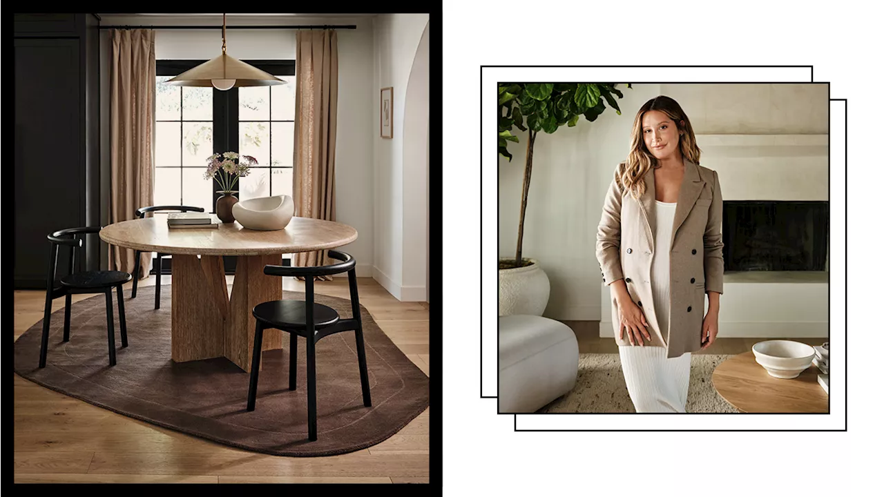 Actress Ashley Tisdale Designs a Collection of Minimalist Rugs Inspired by Her Very Own Home