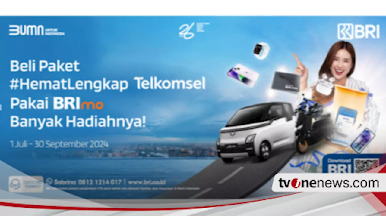 Raih Hadiah Mewah Wuling Air EV Lite Hingga iPhone dalam Program Racing Poin BRImo x Telkomsel