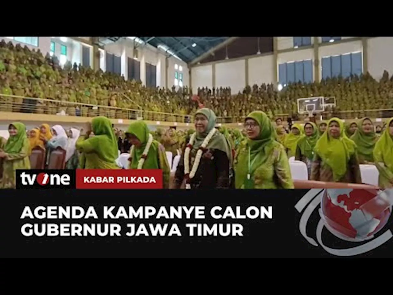 Safari Politik Cagub Jawa Timur: Khofifah Temui Pengurus Muslimat NU