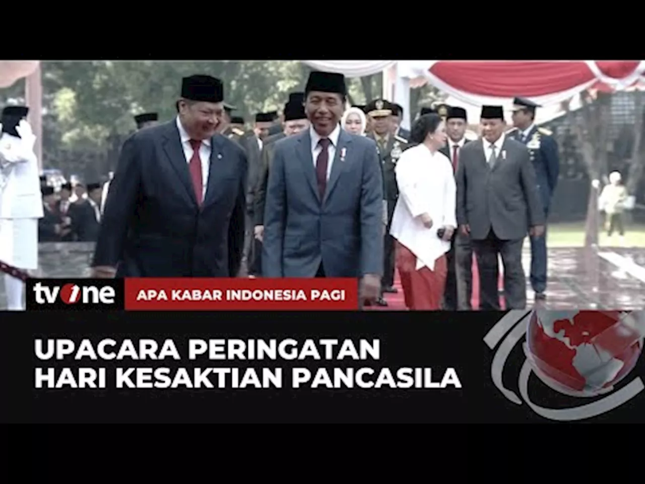 Upacara Peringatan Hari Kesaktian Pancasila dari Lubang Buaya, Jakarta