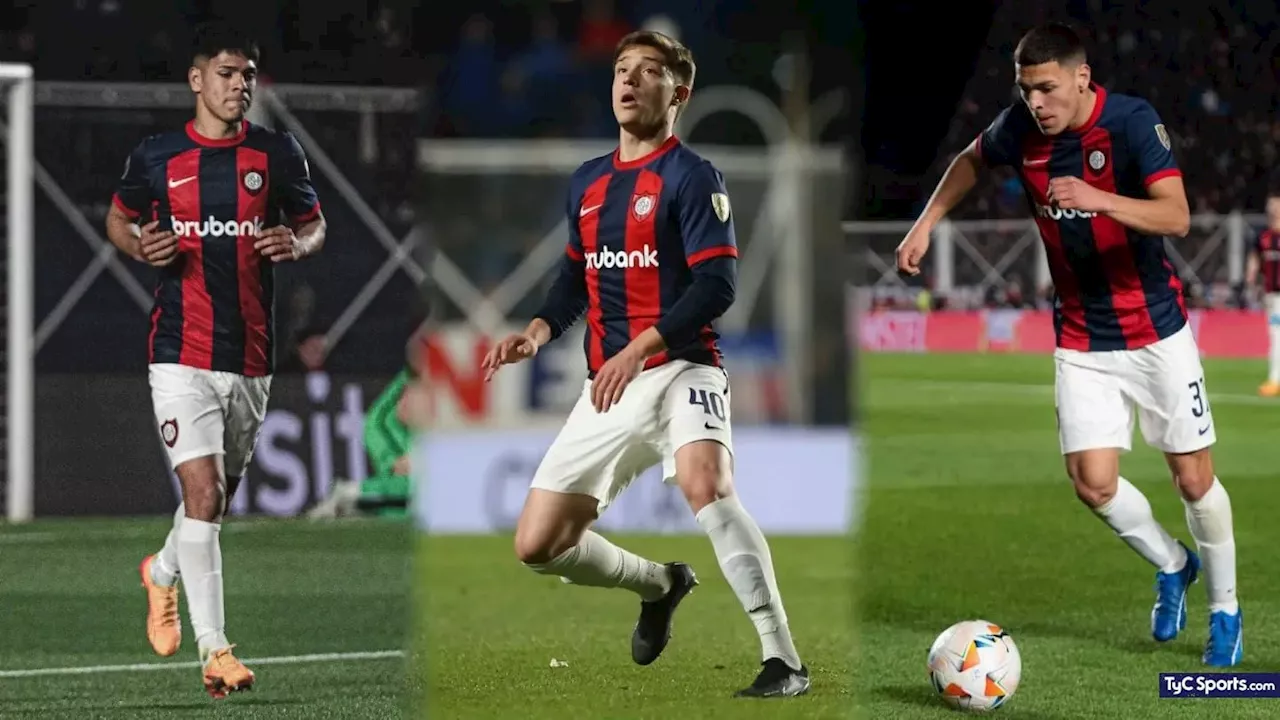 Tres jóvenes promesas brillan en San Lorenzo