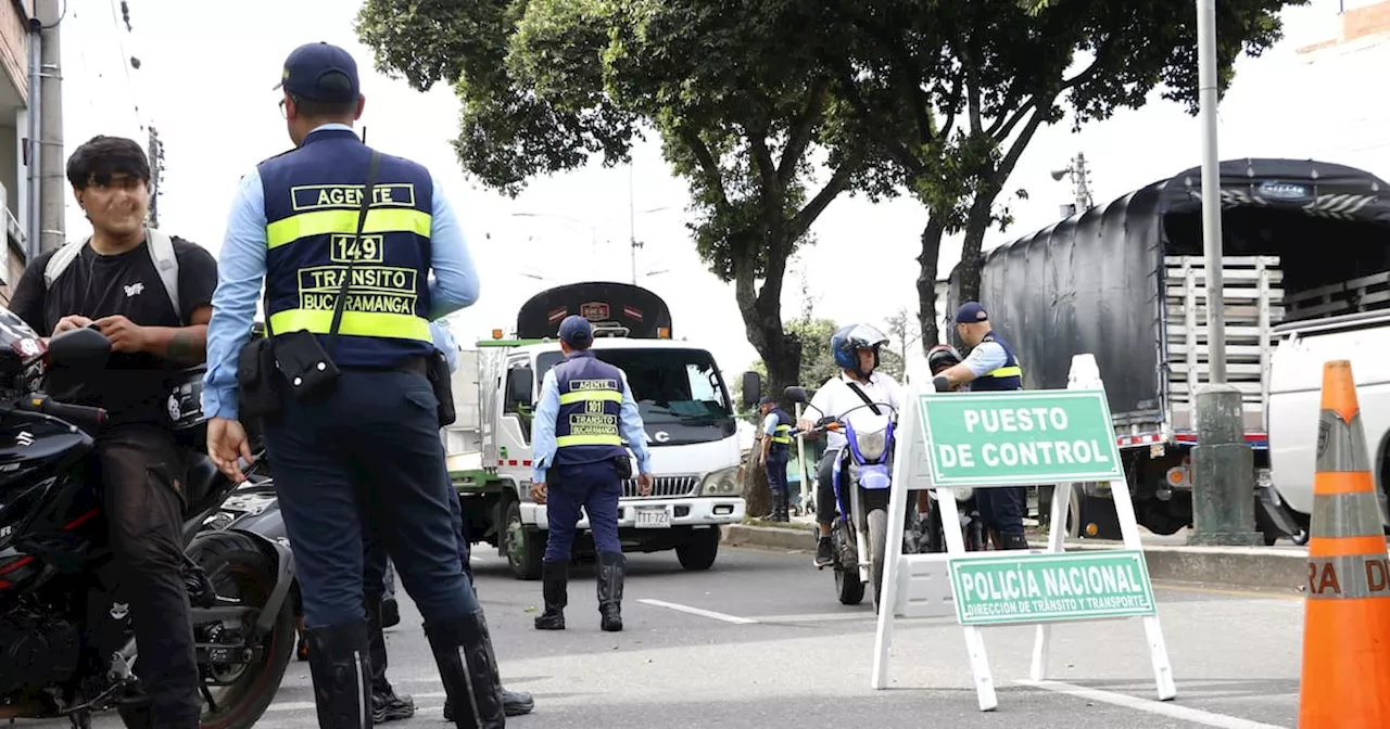 Pico y placa Bucaramanga: desde hoy, 1 de octubre, rotan los dígitos