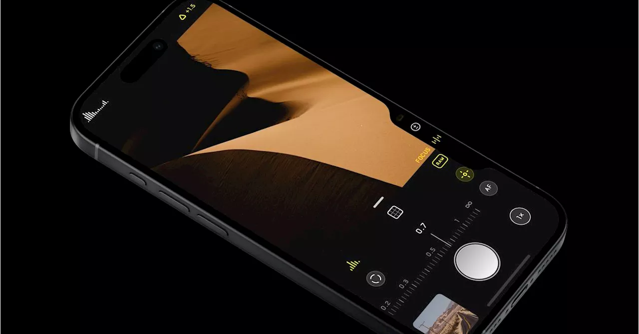Halide app update adds new functions for the iPhone 16 Camera Control button