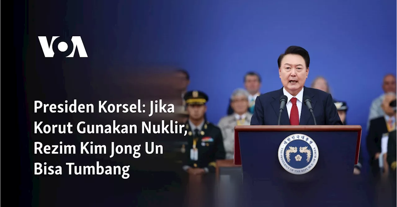 Presiden Korsel: Jika Korut Gunakan Nuklir, Rezim Kim Jong Un Bisa Tumbang