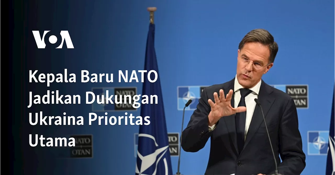 Rutte Janjikan Peningkatan Dukungan Barat untuk Ukraina