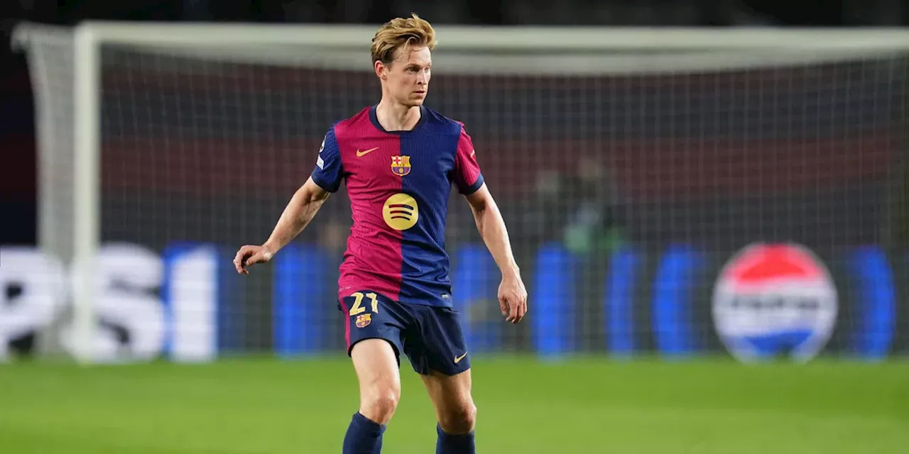 Frenkie de Jong blij verrast: 'Ze zongen zelfs mijn naam, heel mooi'