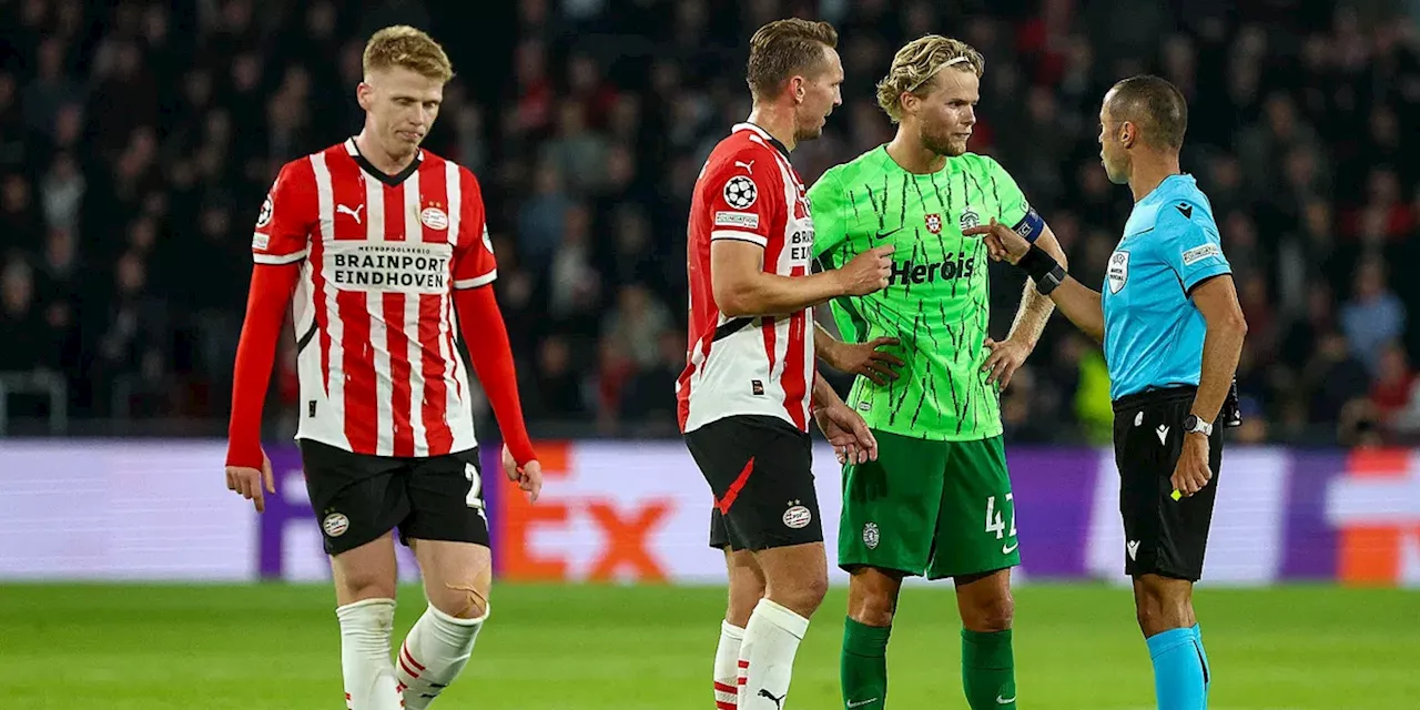 PSV-volgers storen zich enorm: 'Dat Sporting is echt een soort Getafe, vreselijk'