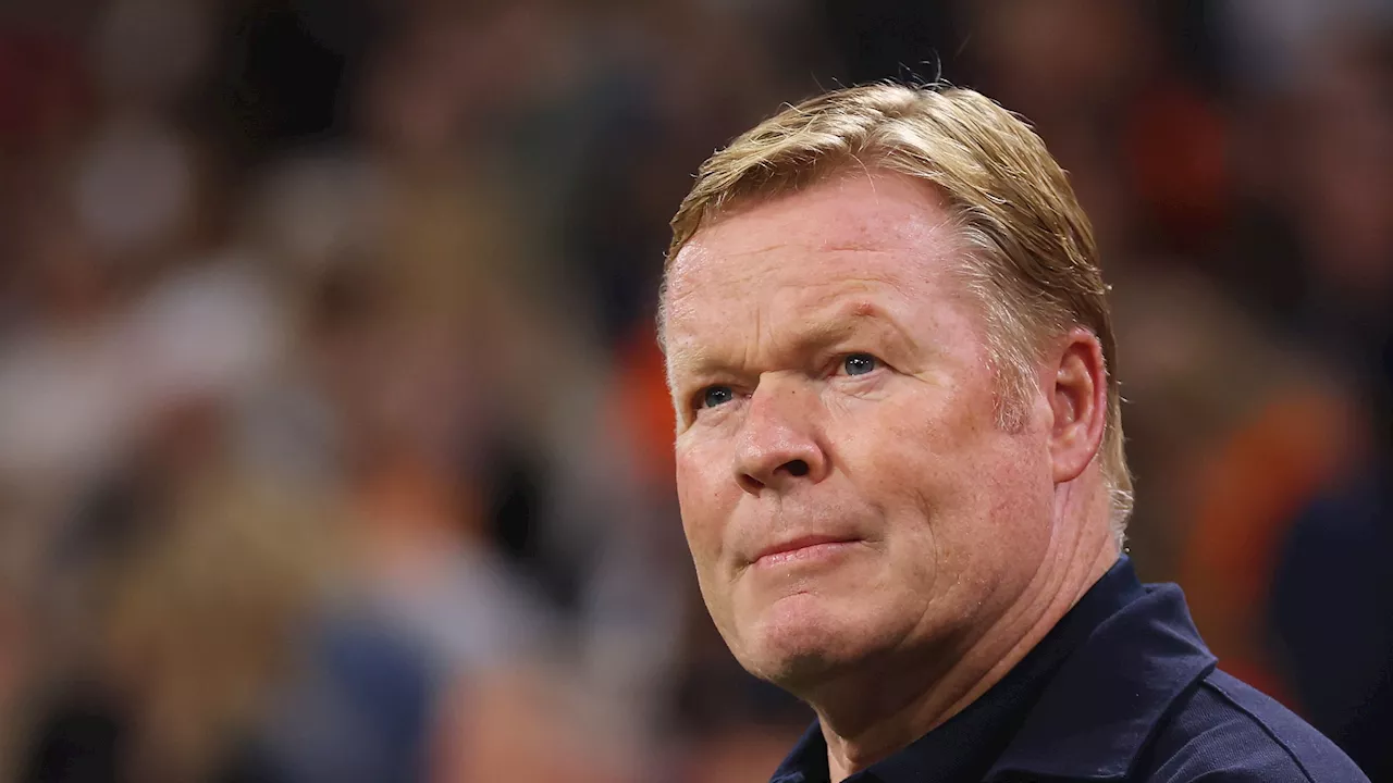 Streep door rekening: Ronald Koeman kan één speler uit voorselectie Oranje sowieso niet oproepen