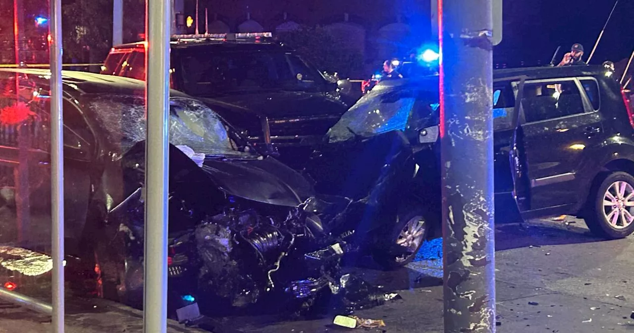 Euclid Police Pursuit Ends in Crash, Injuring Four