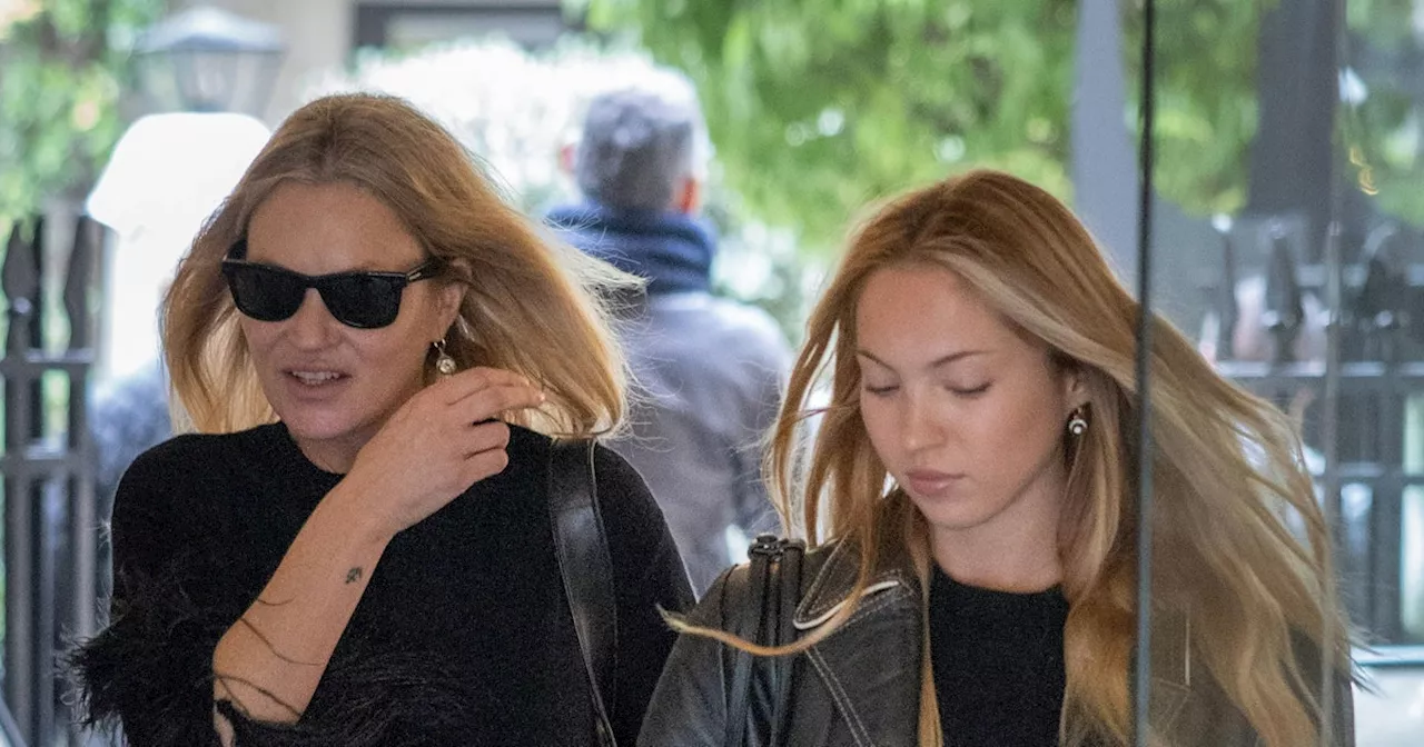 Kate Moss Revives These Divisive Jeans While Out With Daughter Lila