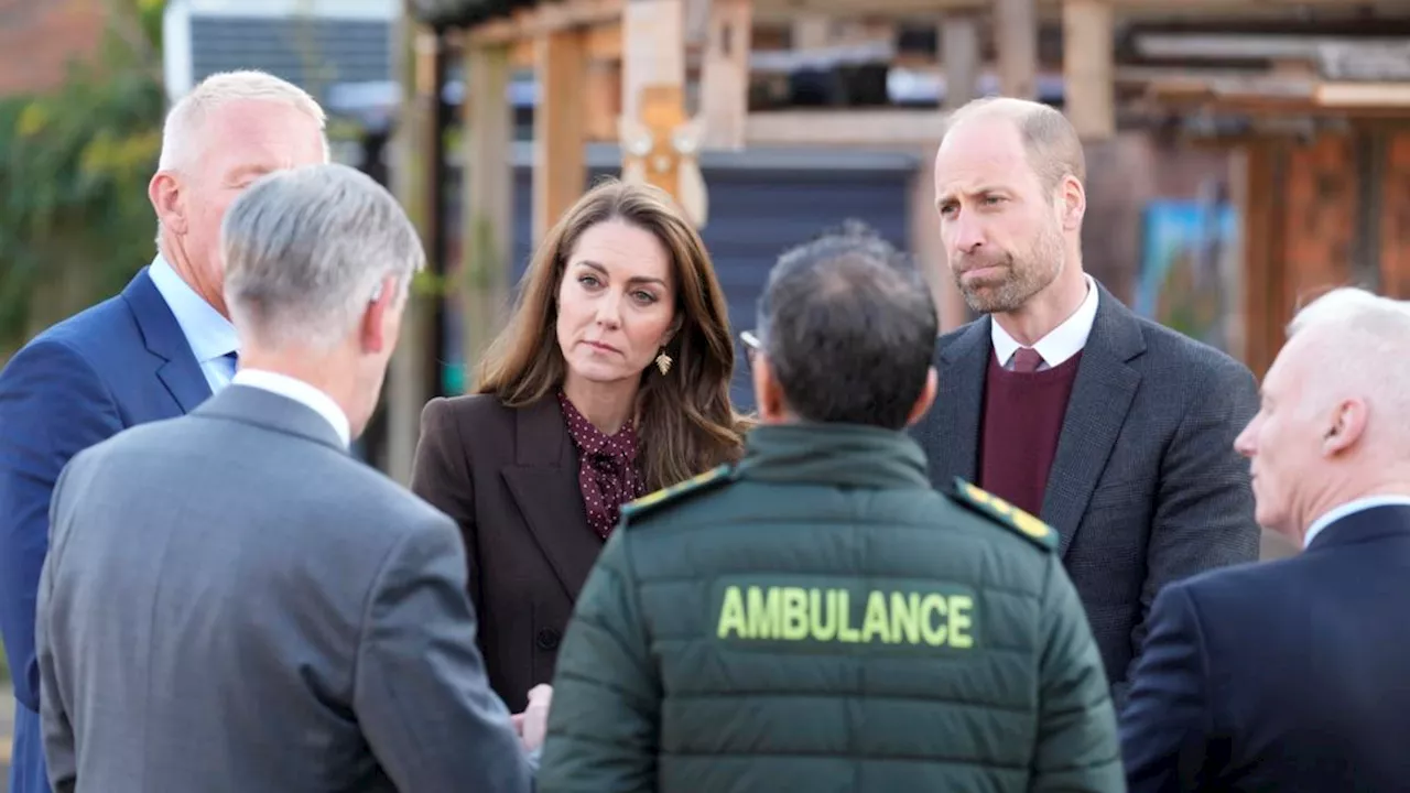 Prince William and Kate, Princess of Wales, meet with victims of Southport stabbing attack