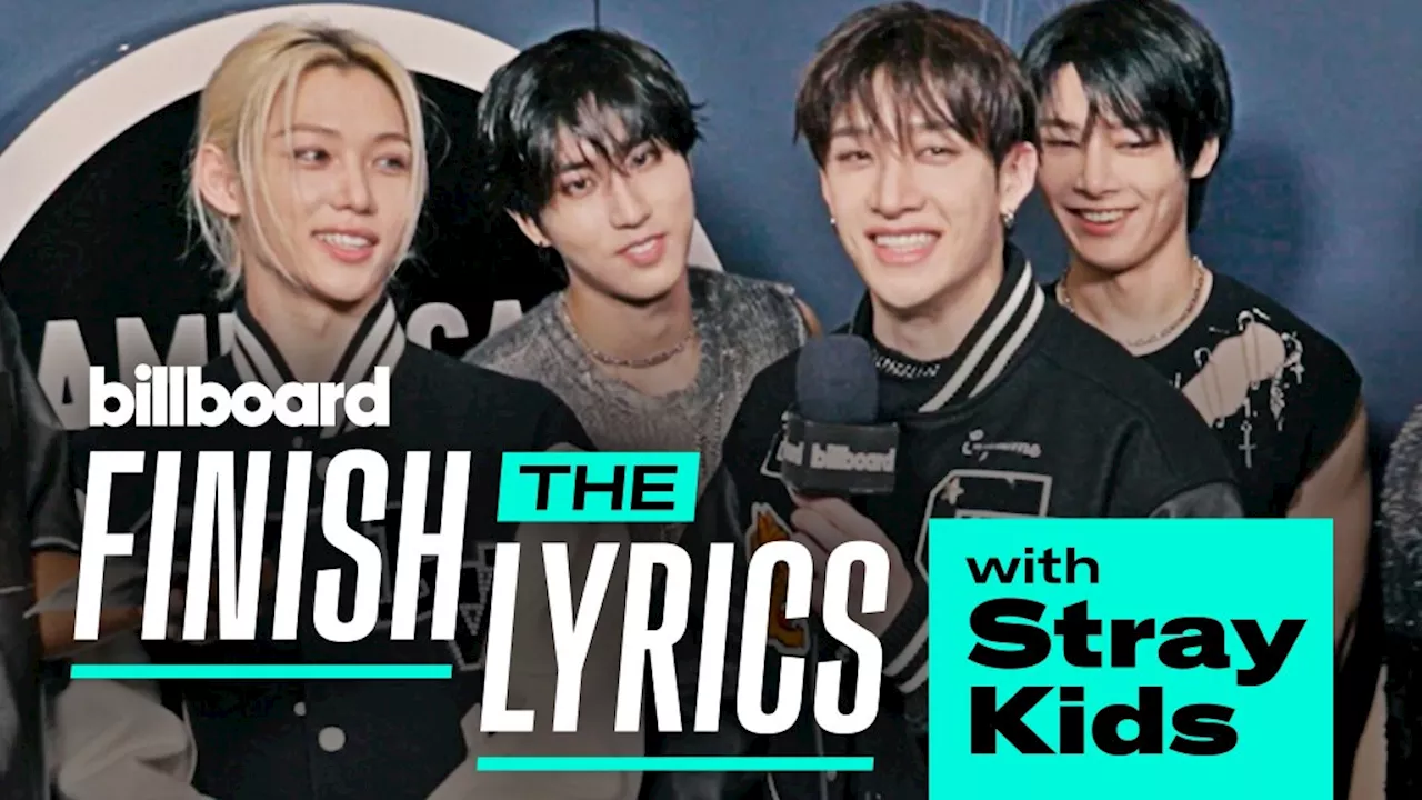 Stray Kids Play ‘Finish The Lyrics’