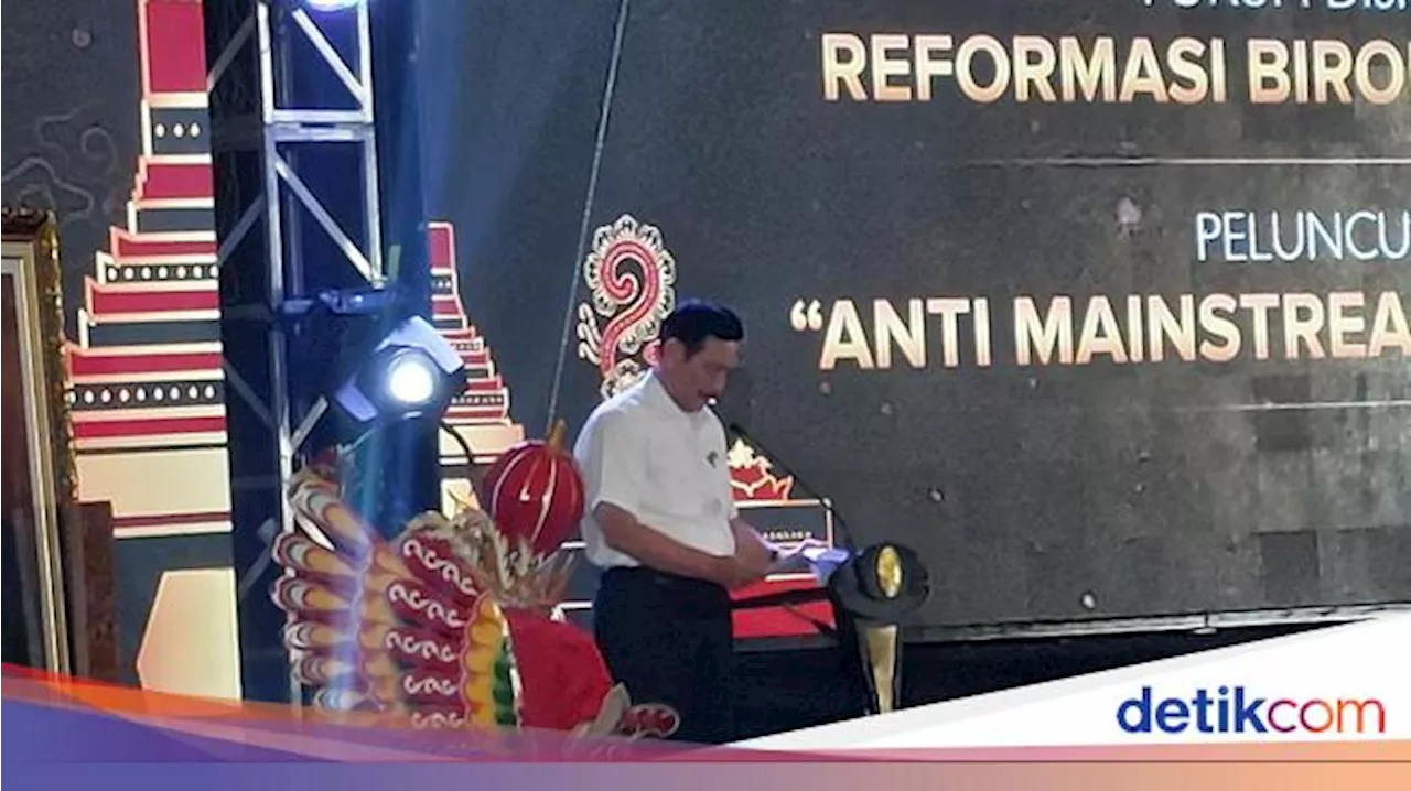 Kode Luhut soal Kelanjutan MenPAN-RB di Kabinet Prabowo