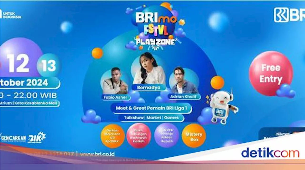 Serunya BRImo FSTVL Playzone, Nonton Bernadya Sambil Berlimpah Hadiah!