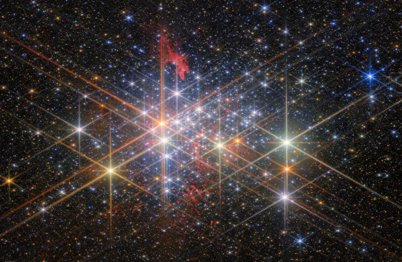 This dazzling NASA image shows the biggest super star cluster in our galaxy