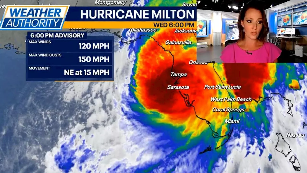 Hurricane Milton makes landfall in Florida; Chicago weather remains quiet