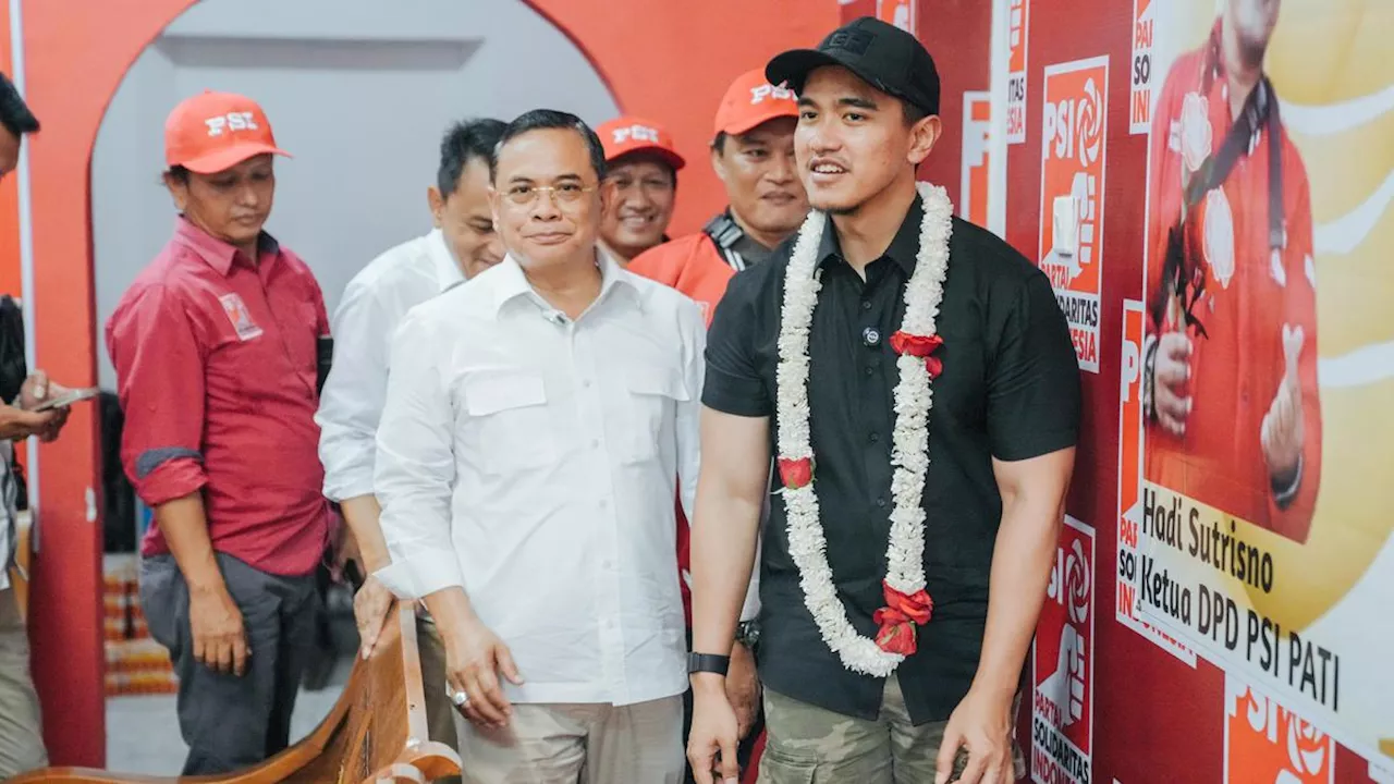Kaesang Pangarep Beri Instruksi Kader PSI Pati Menangkan Ahmad Luthfi-Taj Yasin