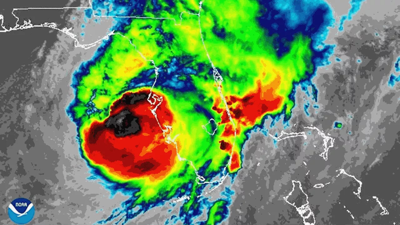 Track Milton live: Hurricane makes landfall, brings life-threatening storm surge