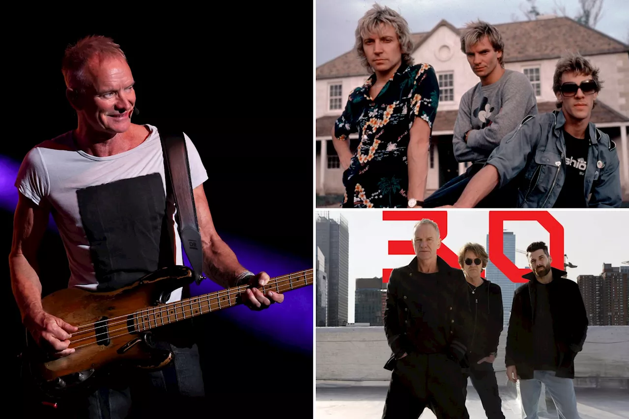 Englishman in New York: Sting's back in a trio at Brooklyn concert — but it's not the Police