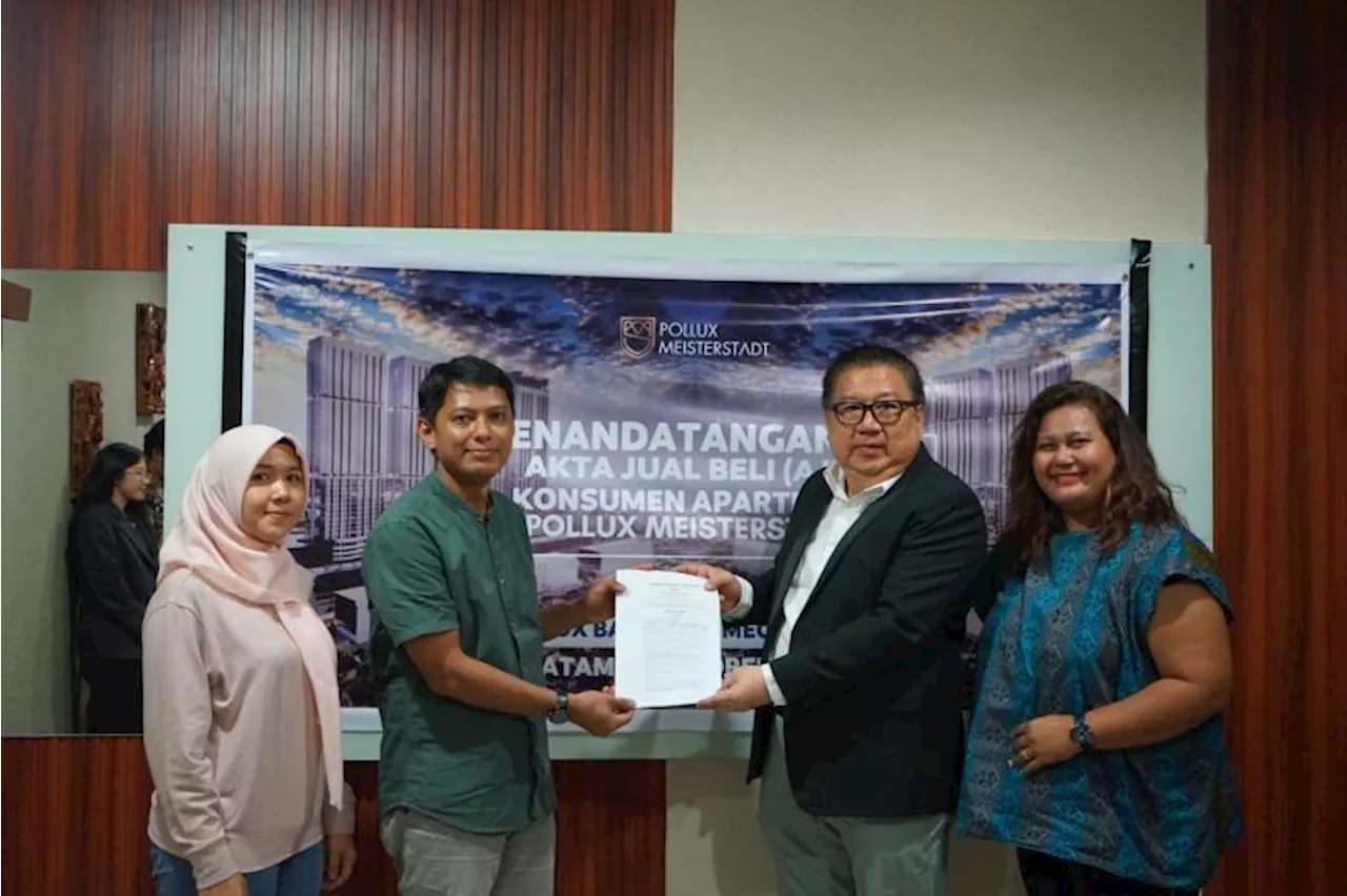 Proses Penandatanganan AJB Apartemen Pollux Meisterstadt Batam Berjalan Baik