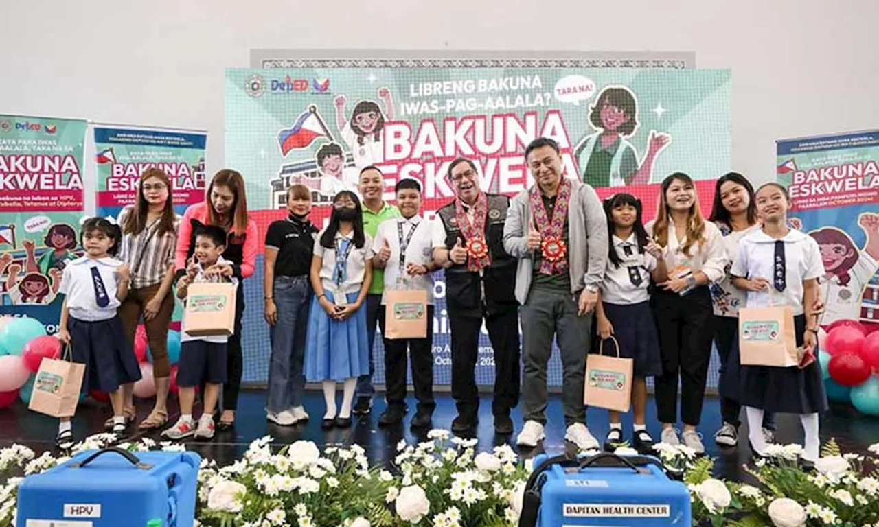 DepEd, DOH launch Bakuna Eskwela